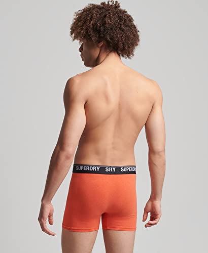 Boxer Superdry Multi Triple Pack de 3 unidades en algodón suave para hombre 2