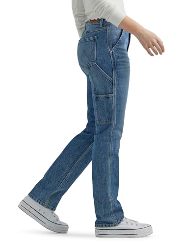 Wrangler Women's High Rise True Straight Leg Carpenter Jean2