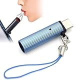 C-TYPE 小型 ライター スマホ Cタイプ ポート 接続式 電熱式 電子ライター 充電不要 電池不要 防風 コンパクト軽量 薄型 旅行アイテム (ブルー)