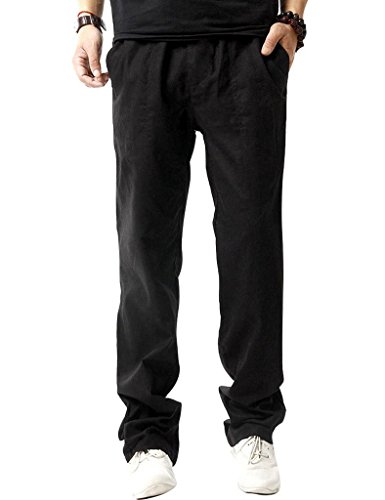 Fini les ceintures trop serrées avec ce pantalon droit élastique homme Youlee