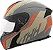 THH T810S Turbo Helmet (XX-Large) (Grey/Orange)
