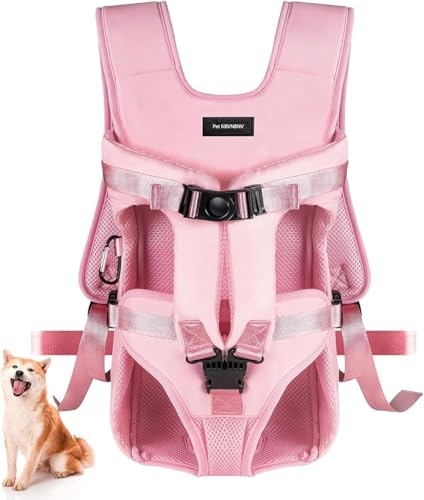 【Zixui】ペットスリング 犬と猫用 中小型犬向け 抱っこ紐付き オックスフォード素材 ワンタッチバックル設計 長さ調節可能 お出かけに便利 15 キロまで対応 バックパック機能付き キャリーバッグ