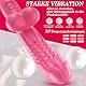 BDSMYEE Realistischer Dildo Vibrator für Frauen,Vibration mit 10 Vibrationsmodi,Vibratorensets für Frauen,Tragbar Massagestab Anal Vibrator Sexspielzeug für Frauen solo (Rosa)