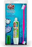 Kit Bucal para Cães e Gato, Dedeira para escovação bucal + Escova de dentes + Creme dental Mental 90g, Kit Anti-tártaro