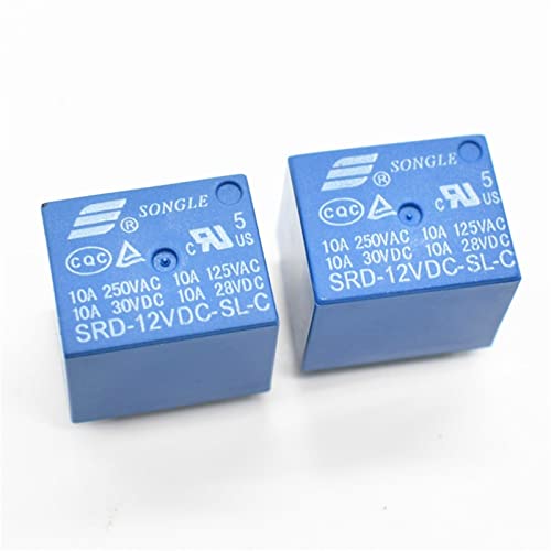 Relais de puissance SRD-12VDC-SL-C 12V CC commutation PCB stable
