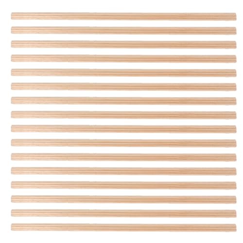 Plinthes en bois pour maison de poupée : lot de 20 moulures miniatures