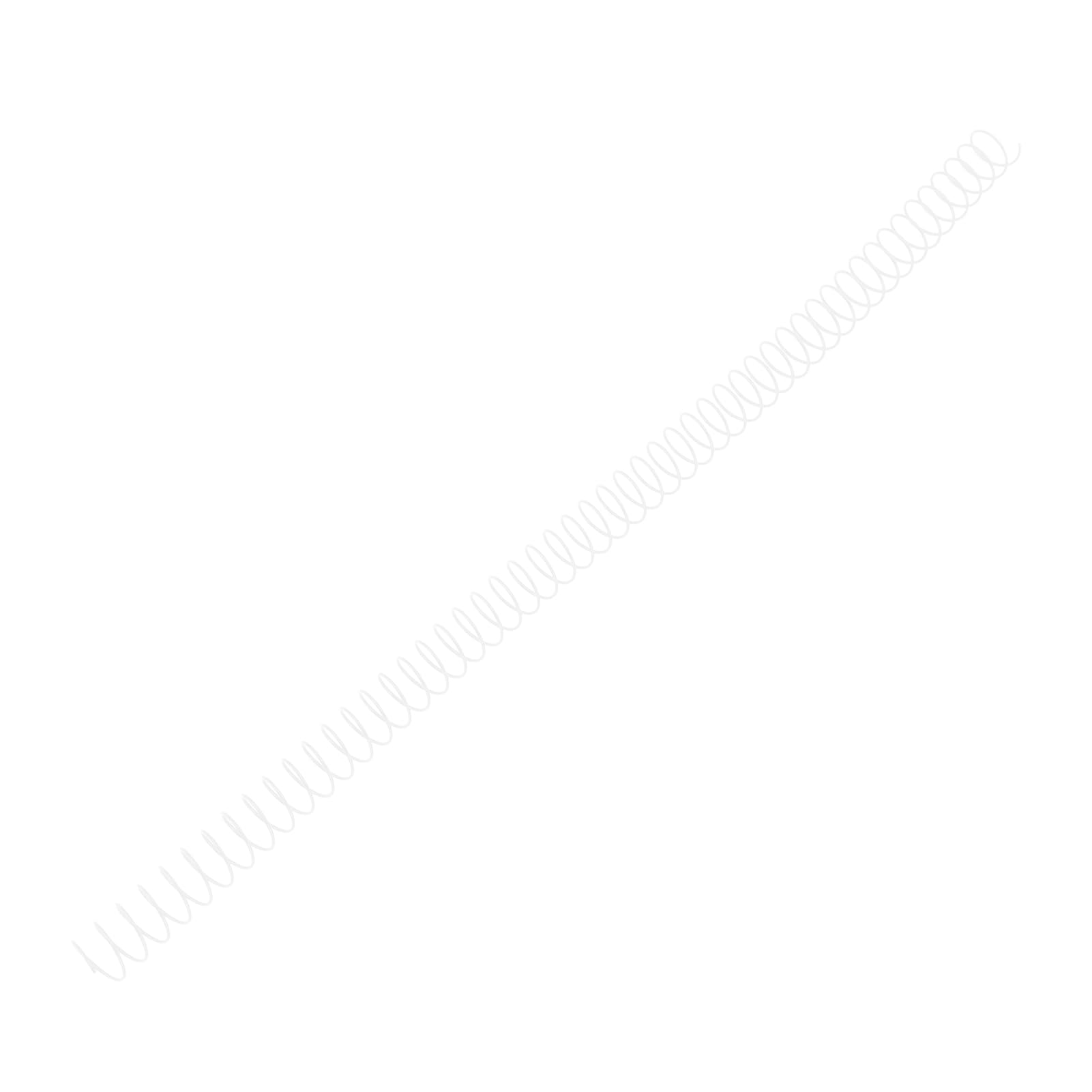Schwarz, 100 Stück Einzelschleifen-Drahtbinderücken – 1/2 Zoll Durchmesser, 12,7 mm Spiralbindungsspulen – 4:1 Teilung mit 48 Zähnen – 90 Blatt Kapazität – kompatibel mit Papier (Weiß)