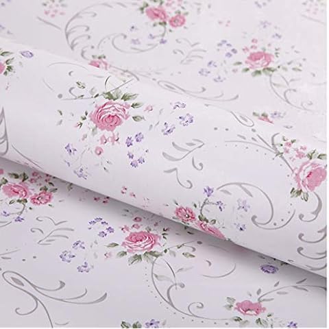 Waddllcor Floral Self-Adhesive Contact Paper Cover