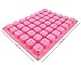 yueton 48 Cavity Silicone Alphabet Letter Number Math Sign Chocolate Candy Ice Cube Tray Mold Cake Decoration Bakeware Mould Maker