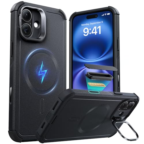 ESR for iPhone 16 Case with Stash Stand, Camera Control, 23FT Mil...