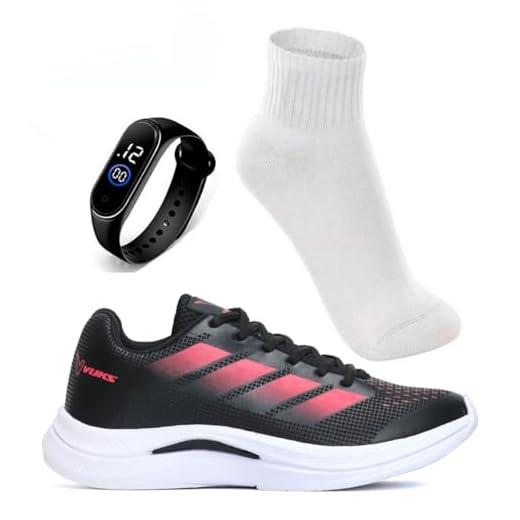 Kit Tenis Academia Feminino Esportivo Corrida Treino Leve Confortavel + Relogio e Meia (Preto, BR, Adulto, Numérico, 35)