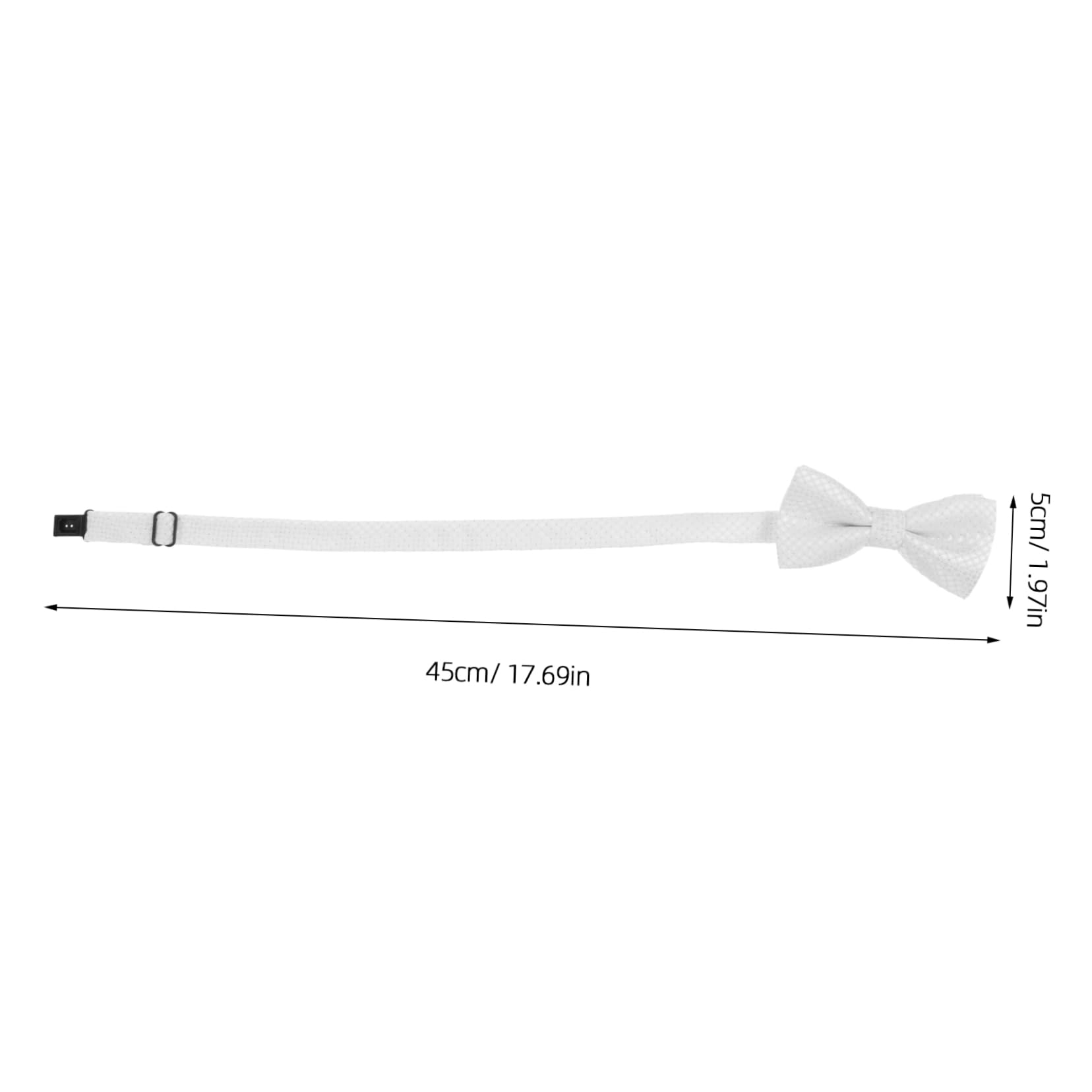 FOMIYES Adjustable Bow Tie for Stylish Decorative Accessory for Performance Daily Wear for Parties Events Durable Material present Idea for Friends Family