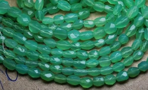 Chrysoprase Chalcedony ovales 6-7mm pour sublimer les bijoux ternes sans éclat - 2