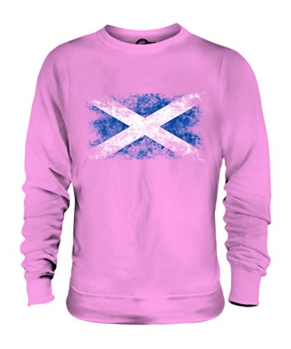 Sweat-shirt Écosse drapeau délavé Candymix pour homme et femme