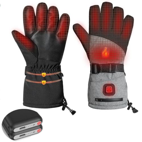 Gants de ski isolés pour snowboard et sorties luge en famille