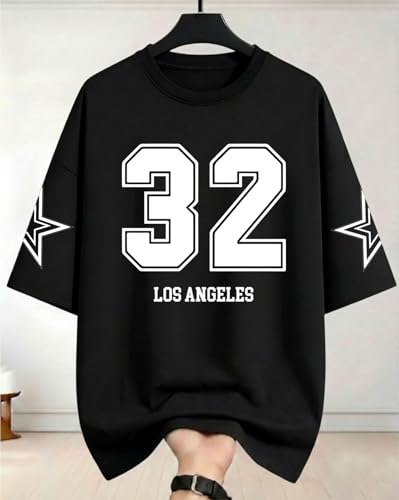 Image of AUSK Baggy Hip-Hop T-Shirt for Men - Graphic Printed T Shirts || Oversized Men Tshirt || T-Shirts