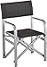 Produktbild Kettler Regiestuhl Easy anthrazit klappbar Gartenstuhl Klappstuhl Campingstuhl