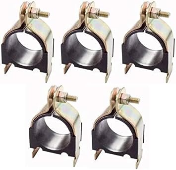 QTY 5, MAXLINE COMPRESSED AIR TUBING STRUT CLAMP FOR MOUNTING 3/4" PIPING INSTALLATION, MOUNTS TO 1-5/8 STRUT