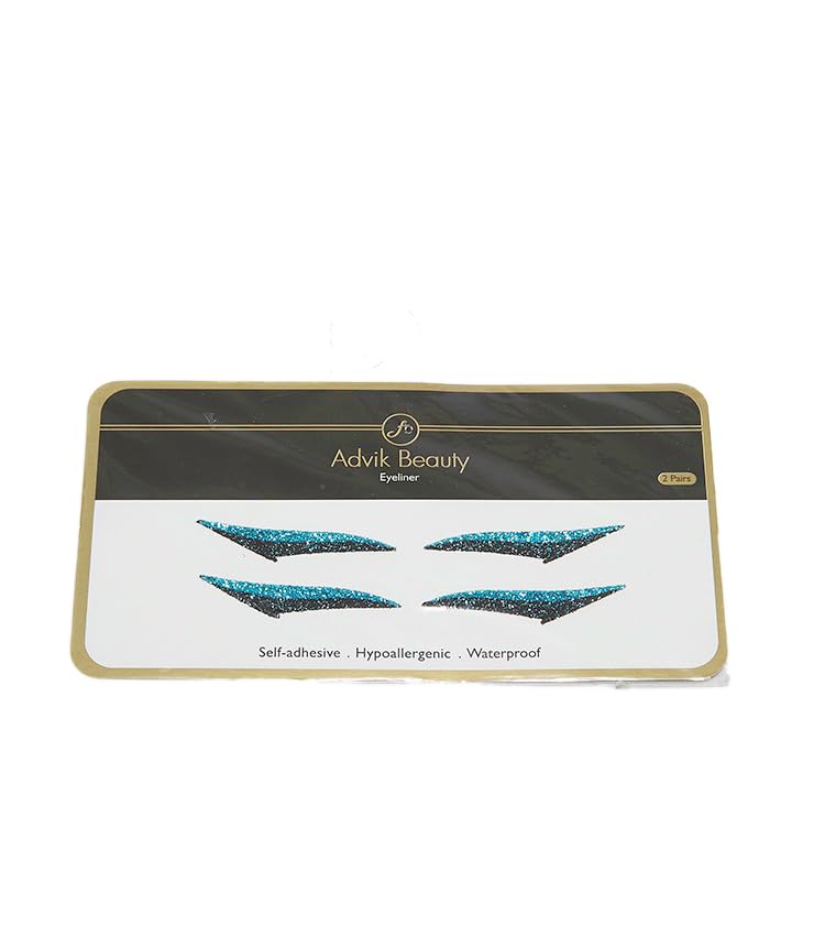 Advik BeautySelf Adhesive Eyeliner Strips 2-Pair, El 007