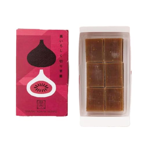 黒いちじく切りようかん 110g(6粒入り) 高木羊羹本舗 和菓子 フルーツ 無花果 切羊羹 小城 お茶 ミニサイズ 一口サイズ 小分け スポーツ ゆうパケット便