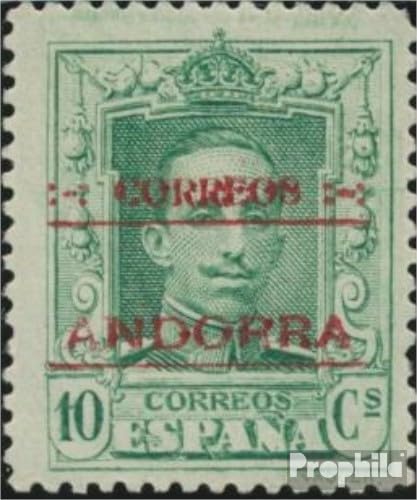 Andorra - Spanish Post 3C A with Hinge 1928 Alfons (Stamps for Collectors)