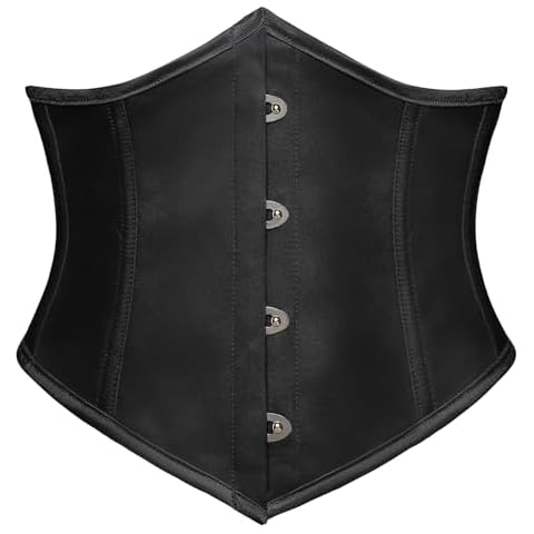 Scarlet Darkness Black Corset Belt Cover