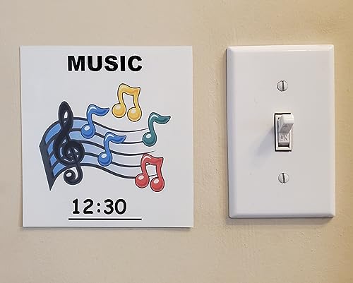 Daily Classroom Picture Schedule, for Special Education, Pocket Charts, Kids Daily Routines, Calendar, Visual Supports: 48 Large 4.75" Laminated and Dry Erase Behavior Communication Cards - Image 3