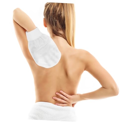 Image of Healeved Exfoliating Bath Mitt for Men Body Wash Exfoliating Glove Shower Bathing Gloves