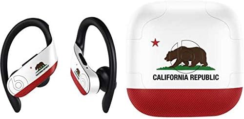 Skinit Decal Audio Skin Compatible with PowerBeats Pro - Originally Designed California Republic Design
