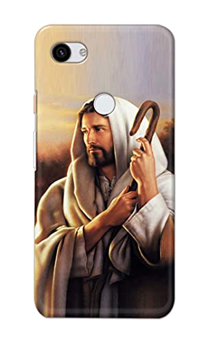 Image of PRINTFIDAA Catholic Image of Jesus Christ from Slovakia Hard Back Cover for Google Pixel 3A, G020A, G020E, G020B Back Cover -(P6) KAT1003
