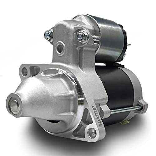 Boatrip 18404 New Starter Motor Replacement for John Deere Gator 4x2 TS CX CS Kawasaki FE250D FE290D FE350D FE400D Gas Engine OE: 21163-2089, DAW26844, AW26844, SND0132, 41052062