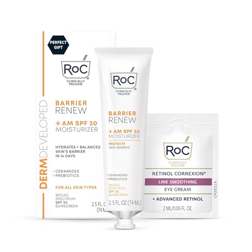 RoC Barrier Renew Day Cream with SPF 30, Moisturizer with