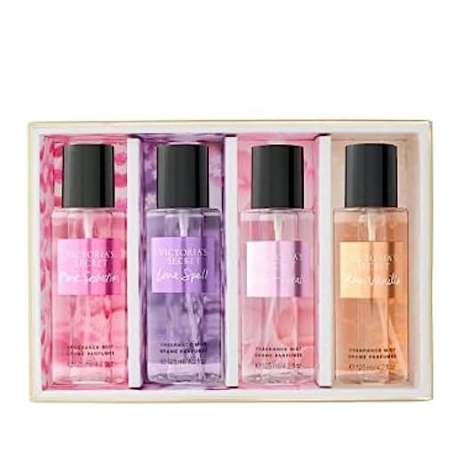 Victoria's Secret: Pure Seduction, Love Spell y Velvet Petals - Set de 3 Body Mists de 125 ml