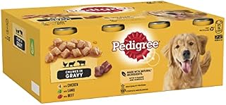 Pedigree Adult - Wet Dog Food - for Adult Dogs - Can Mixed Selection in Gravy - 12 x 400g