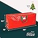 Handy Laundry, Christmas Tree Storage Bag - Stores 9 Foot Artificial Xmas Holiday Tree, Durable Waterproof Material, Zippered Bag, Carry Handles. Protects Against Dust, Insects and Moisture.