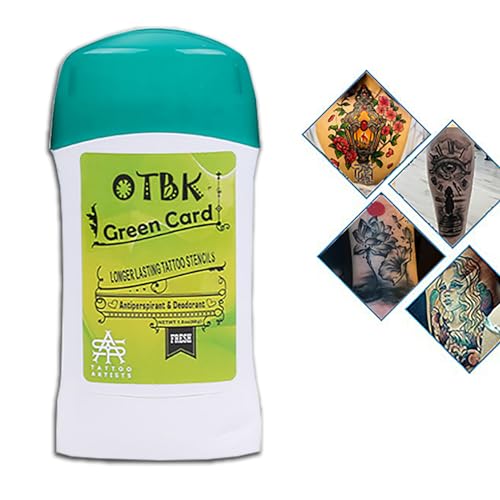Tattoo Transfer Cream, Gel Skin Solution Professional Tattoo Transfer Soap Stencil Tattoo Supplies Accessories for Beginners Body Paint Stencil Primer (51, Grams)