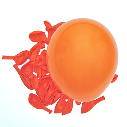 Image of 300 Pack Orange Balloons 12 inch Orange Latex Party Balloon Bulk for Various Party Events Decorations