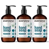 Everyone Liquid Hand Soap, 12.75 Ounce (Pack of 3), Pacific Eucalyptus, made with Essential Oils for kitchen and bathroom