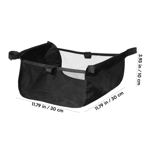 TOYANDONA Kinderwagen Organizer Aufbewahrungskorb 30X30X8 Zoll Aus Oxford Stoff Leicht Tragbar Universal Kinderwagen Unterkorb Für Babyflaschen Windeln Und Zubehör