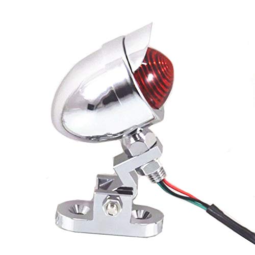 Fanalino posteriore per freno, con staffa Cafe