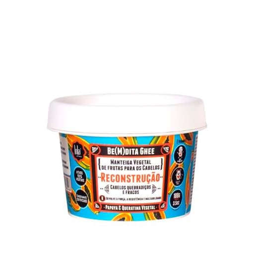 Lola Cosmetics Be(m) dita Ghee Reconstrução - Máscara 100g