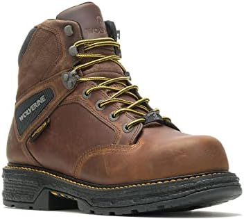 Wolverine Men's Hellcat UltraSpring 6" Boot, Tobacco, 14 | Image 1