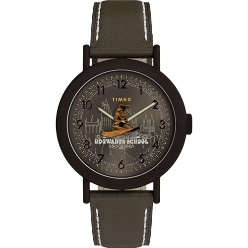 Montre Harry Potter Timex Weekender Choixpeau magique bracelet vert