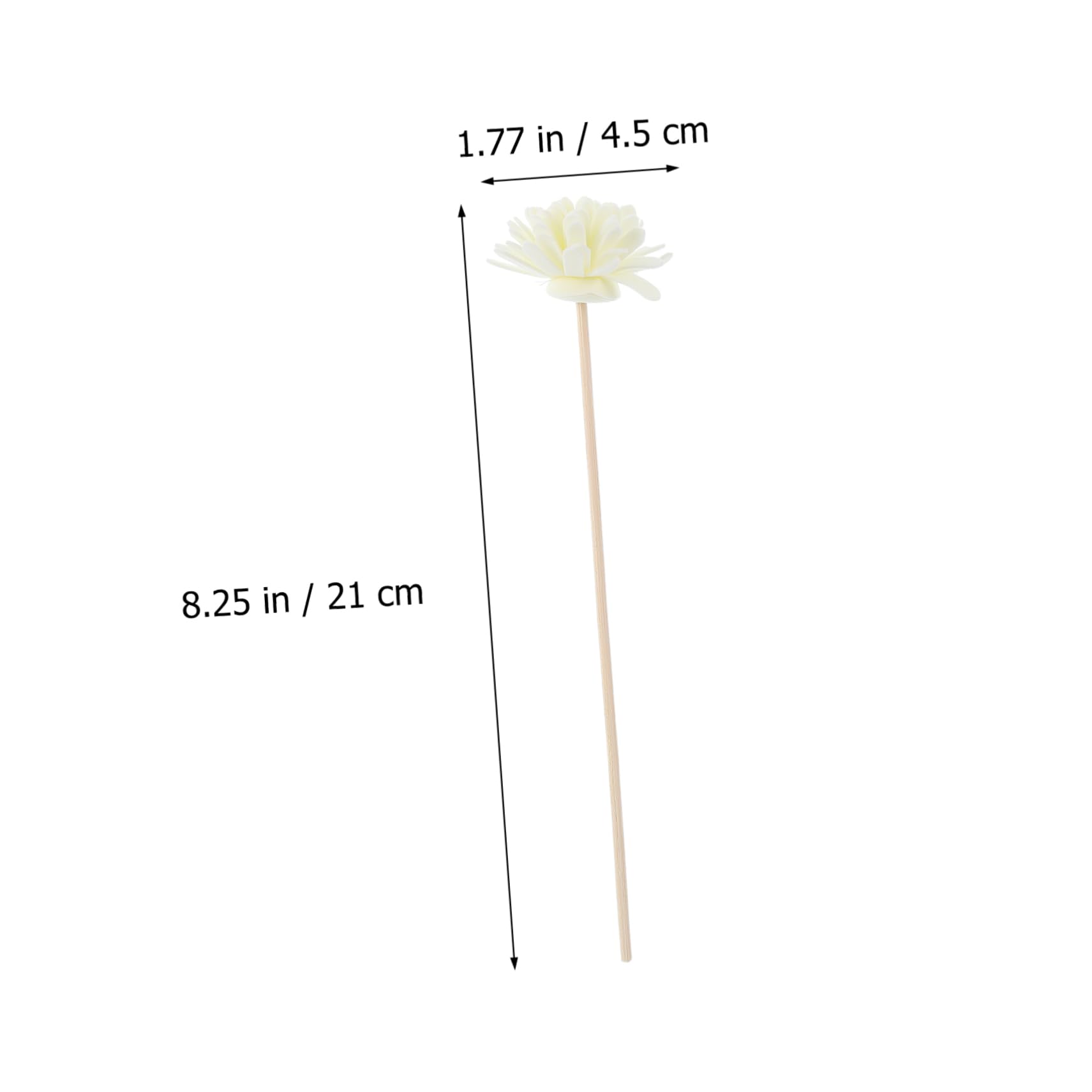 ABOOFAN 300 Pièces Rotin Aromathérapie Parfum Femme Recharges Bâtonnets Diffuseurs Parfums Bâtons Bâtonnets De Roseau Aux Huiles Essentielles Parfum Naturel pour Manquer Vigne PE Fleur Air