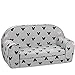 Produktbild musehouse  Kindercouch, 2-in-1 faltbares, stabiles Mini-Sofa für Kinder, kleine Mäusemöbel für Kleinkinder im Kinderzimmer