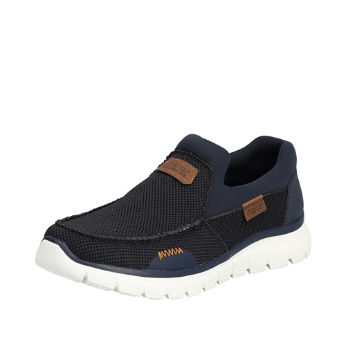 Rieker Herren Slipper B6651-14 blau Gr. 40 – Ansicht 1