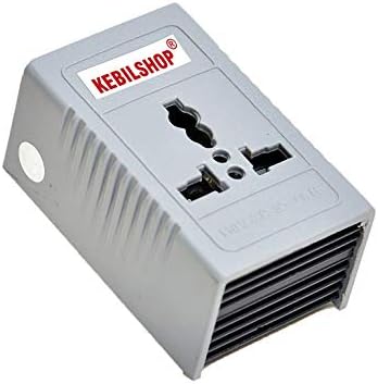 220 v to 110 v Stepdown Voltage Converter USA to India,1000 Watt Platinum Body Universal 3 pin Input Plug.Only for Non-Heavy Products. (1000 Watt) GREU/Black