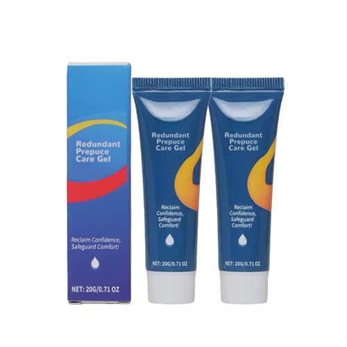 Redundant Prepuce Care Gel Soothing Formula for Daily Hygiene and Smoother Movement Supports Skin Comfort and Hygiene Management(2Pcs)