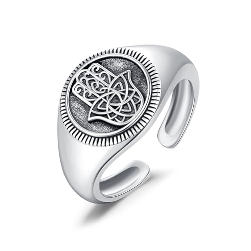 Bague corbeau viking en argent 925, le cadeau d'anniversaire idéal pour homme
