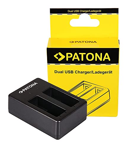 Patona USB Dual caricabatterie per batteria GoPro